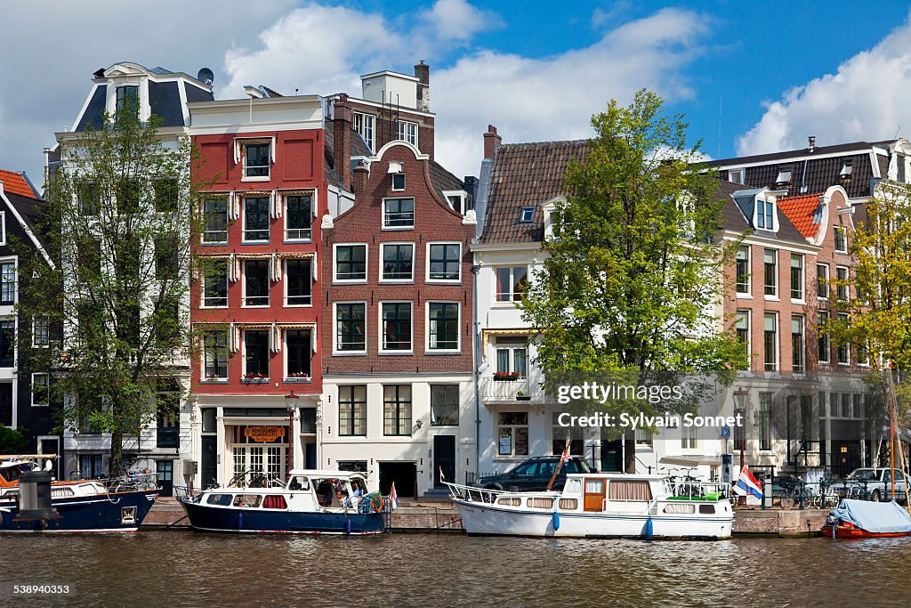 Netherlands, canal in Amsterdam