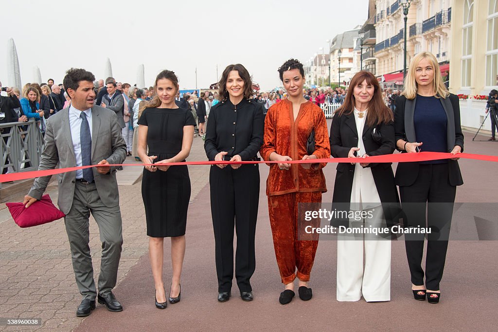 30th Cabourg Film Festival : Inauguration Of Love Meridian.