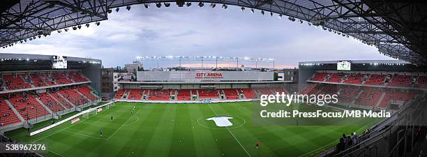 Trnava, Slowacja Pilka Nozna Reprezentacja Mecz towarzyski Slowacja - Irlandia Polnocna N/z stadion trnava City Arena panorama widok Foto Rafal Rusek...