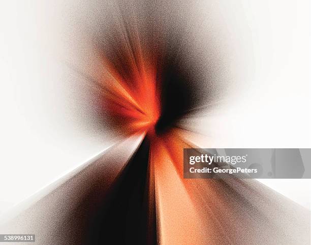 stockillustraties, clipart, cartoons en iconen met exploding abstract background - lava