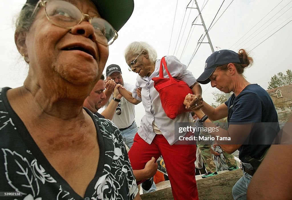 Evacuations Ordered As Conditions In New Orleans Deteriorate