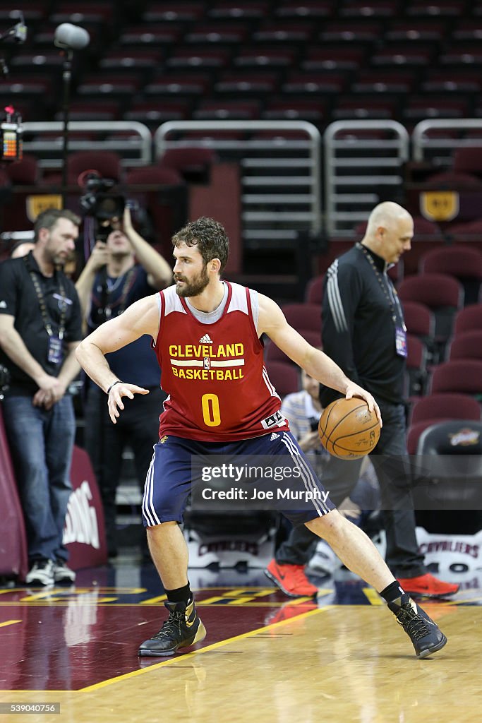 2016 NBA Finals - Practice and Media Availability