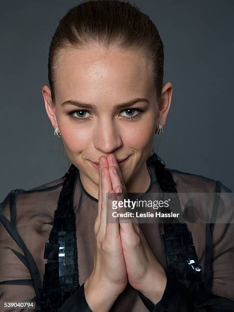 Actress Britt Robertson is photographed for Glamour.com on April 22, 2016 in New York City. PUBLISHED IMAGE.