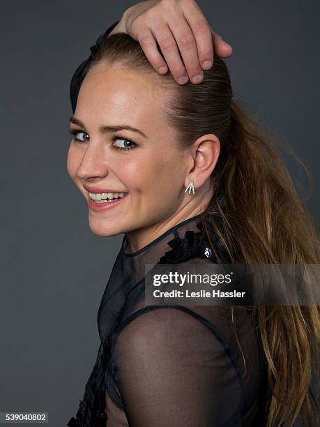 Actress Britt Robertson is photographed for Glamour.com on April 22, 2016 in New York City. PUBLISHED IMAGE.