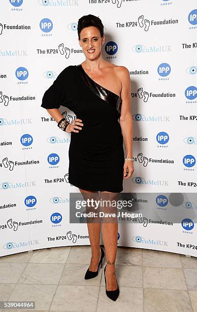 Karen Pickering attends The KP24 Foundation Charity Gala Dinner at The Waldorf Hilton Hotel on June 9, 2016 in London, England.