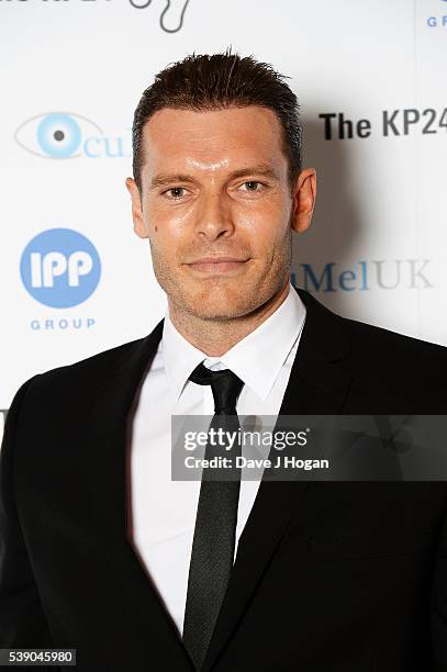 Chris Tremlett attends The KP24 Foundation Charity Gala Dinner at The Waldorf Hilton Hotel on June 9, 2016 in London, England.