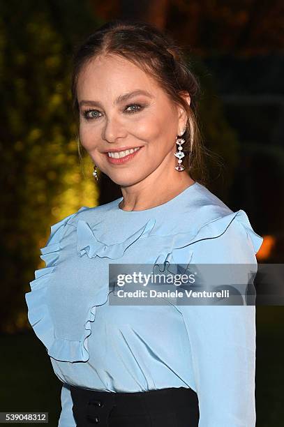 Ornella Muti attends McKim Medal Gala In Rome on June 9, 2016 in Rome, Italy.