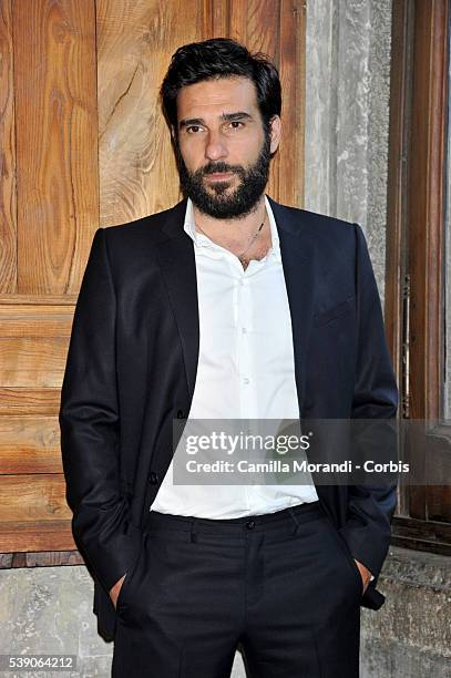 Edoardo Leo attends the Globi D'Oro 2016 Awards Ceremony on June 9, 2016 in Rome, Italy.