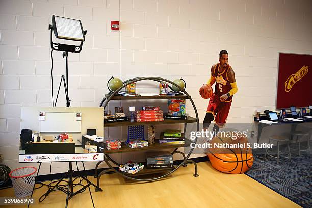 General view at the 2016 NBA Finals Cares Legacy project as part of the 2016 NBA Finals on June 9, 2016 at the Boys & Girls Club of Cleveland at John...