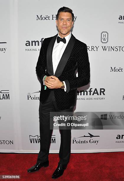 Real Estate Broker Fredrik Eklund attends the 7th Annual amfAR Inspiration Gala at Skylight at Moynihan Station on June 9, 2016 in New York City.