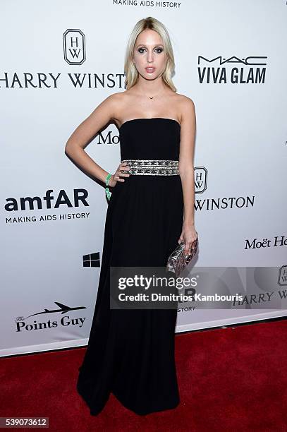 Princess Maria-Olympia of Greece attends the 7th Annual amfAR Inspiration Gala at Skylight at Moynihan Station on June 9, 2016 in New York City.