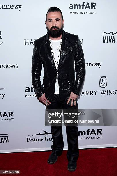 President of Kiehls Chris Salgardo attends the 7th Annual amfAR Inspiration Gala at Skylight at Moynihan Station on June 9, 2016 in New York City.