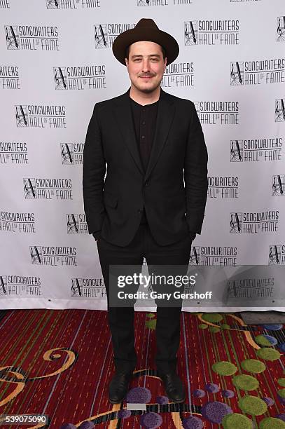 Marcus Mumford attends Songwriters Hall Of Fame 47th Annual Induction And Awards at Marriott Marquis Hotel on June 9, 2016 in New York City.