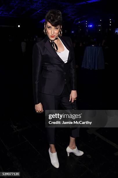 Ladyfag attends the 7th Annual amfAR Inspiration Gala at Skylight at Moynihan Station on June 9, 2016 in New York City.