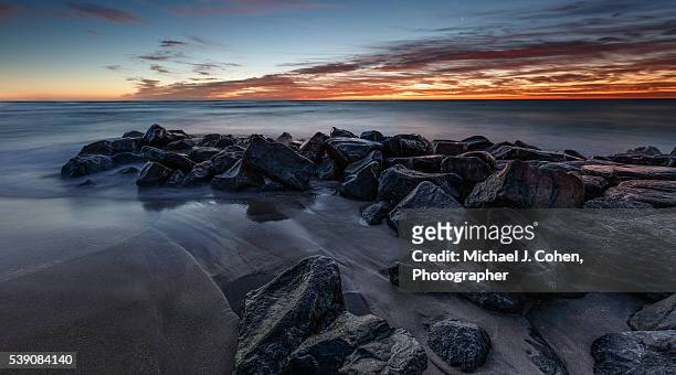 rocky boynton sunrise - boynton beach stock pictures, royalty-free photos & images