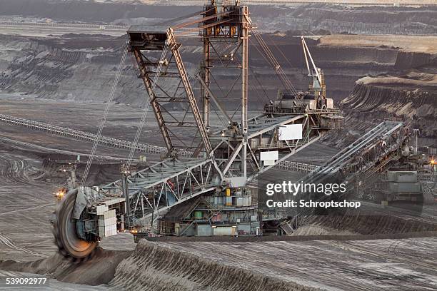 coal mining - underjordsgruva bildbanksfoton och bilder