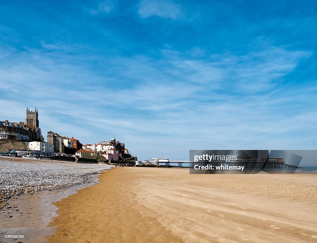 Golden sands at Cromer