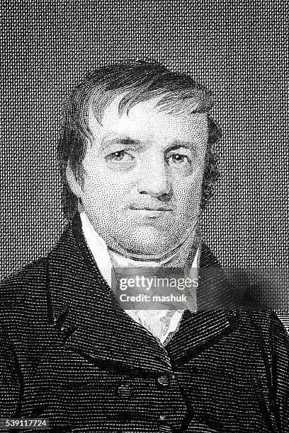 john astor the first multi-millionaire - east village manhattan stock illustrations