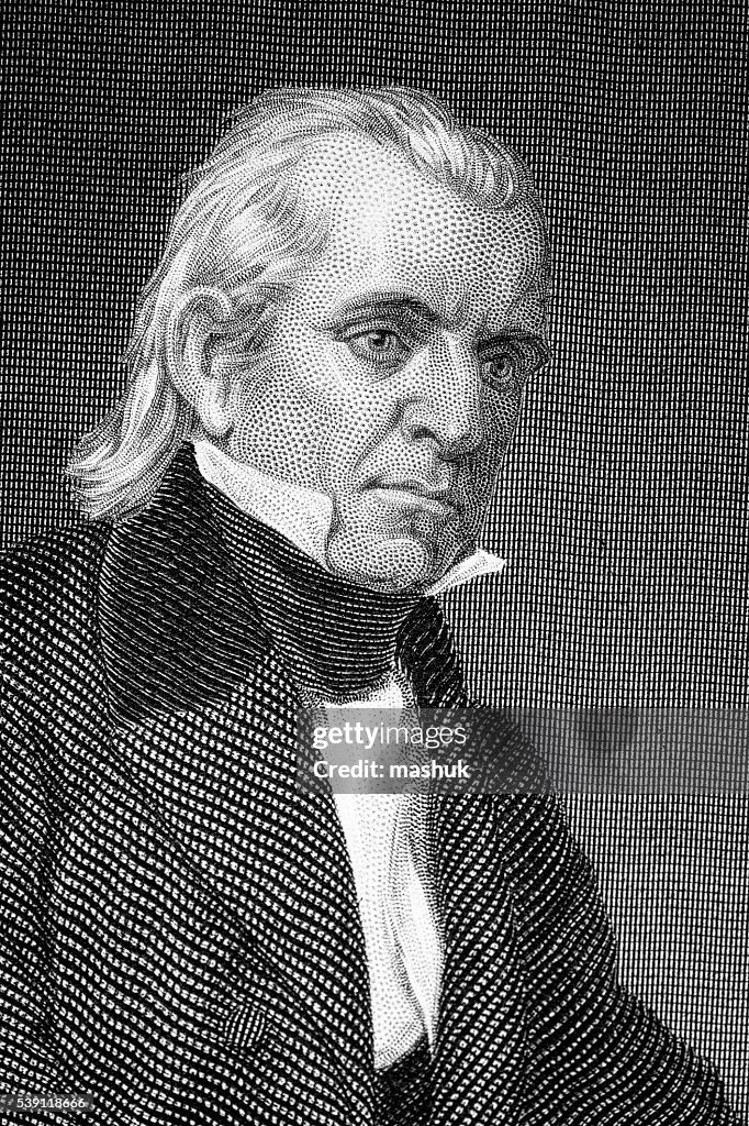 James Knox Polk 11th US President