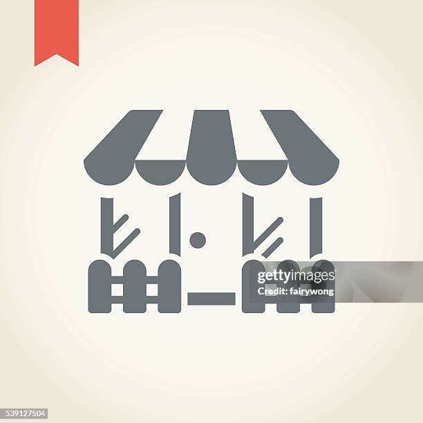 store icon - open checking account stock illustrations