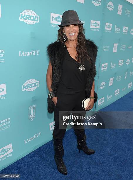 Actress Downtown Julie Brown attends Heal the Bay's annual Bring Back the Beach Gala at on June 9, 2016 in Santa Monica, California.
