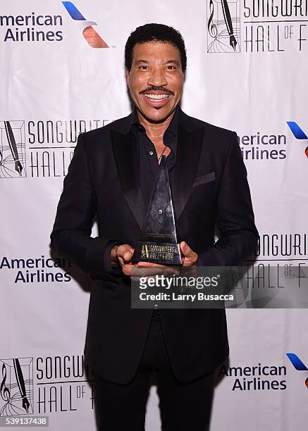 Lionel Richie attends Songwriters Hall Of Fame 47th Annual Induction And Awards at Marriott Marquis Hotel on June 9, 2016 in New York City.