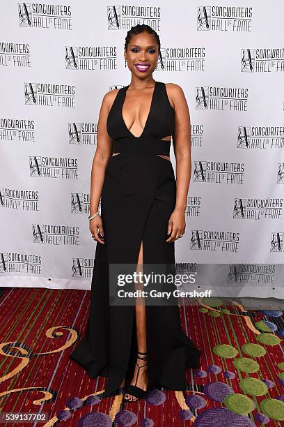Jennifer Hudson attends Songwriters Hall Of Fame 47th Annual Induction And Awards at Marriott Marquis Hotel on June 9, 2016 in New York City.