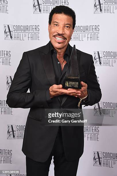 Lionel Richie attends Songwriters Hall Of Fame 47th Annual Induction And Awards at Marriott Marquis Hotel on June 9, 2016 in New York City.