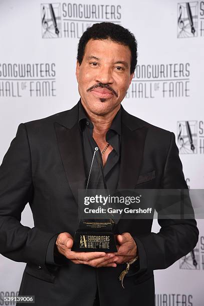 Lionel Richie attends Songwriters Hall Of Fame 47th Annual Induction And Awards at Marriott Marquis Hotel on June 9, 2016 in New York City.