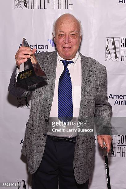 Seymour Stein attends Songwriters Hall Of Fame 47th Annual Induction And Awards at Marriott Marquis Hotel on June 9, 2016 in New York City.