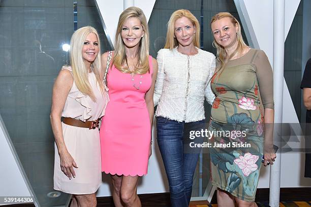 Nancy Pearson, Julie Hayek, Suzanne Murphy and Alisa Roever attend AVENUE Celebrates the New Edition of AVENUE CONCIERGE at Le Cirque on June 8, 2016...