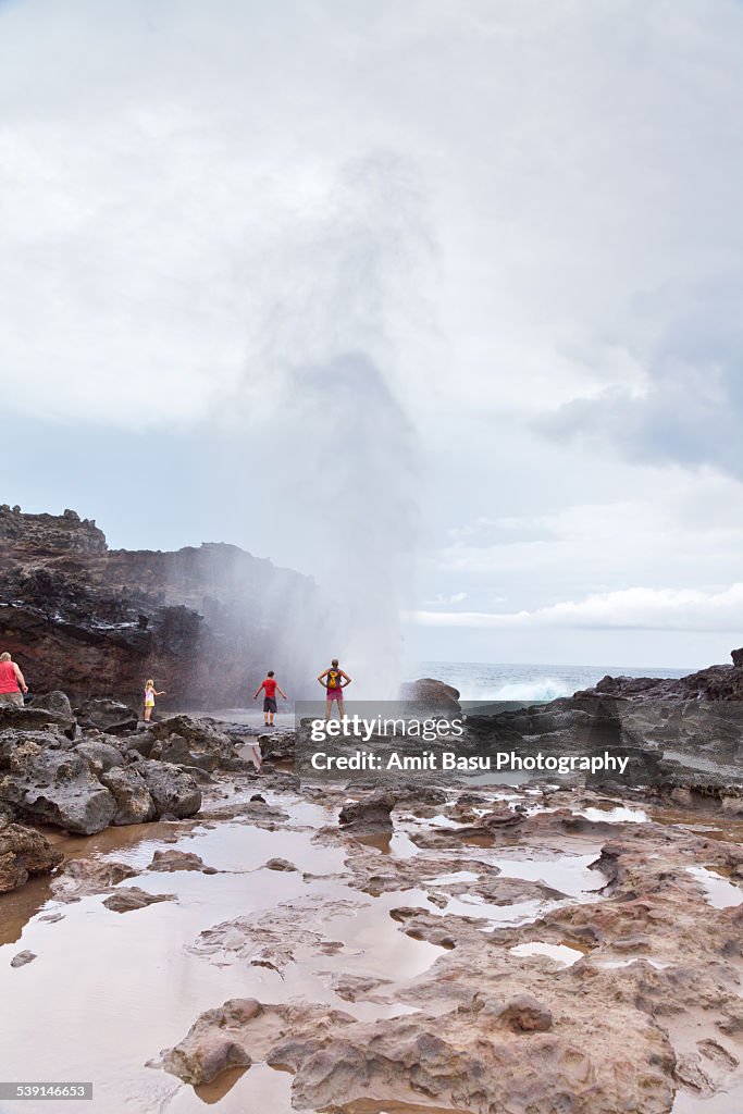 Nakalele Point blowhole, Maui, Hawaii