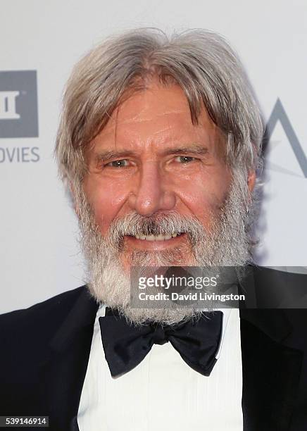 Actor Harrison Ford attends the AFI Life Achievement Awards: A Tribute to John Williams at the Dolby Theatre on June 9, 2016 in Hollywood, California.