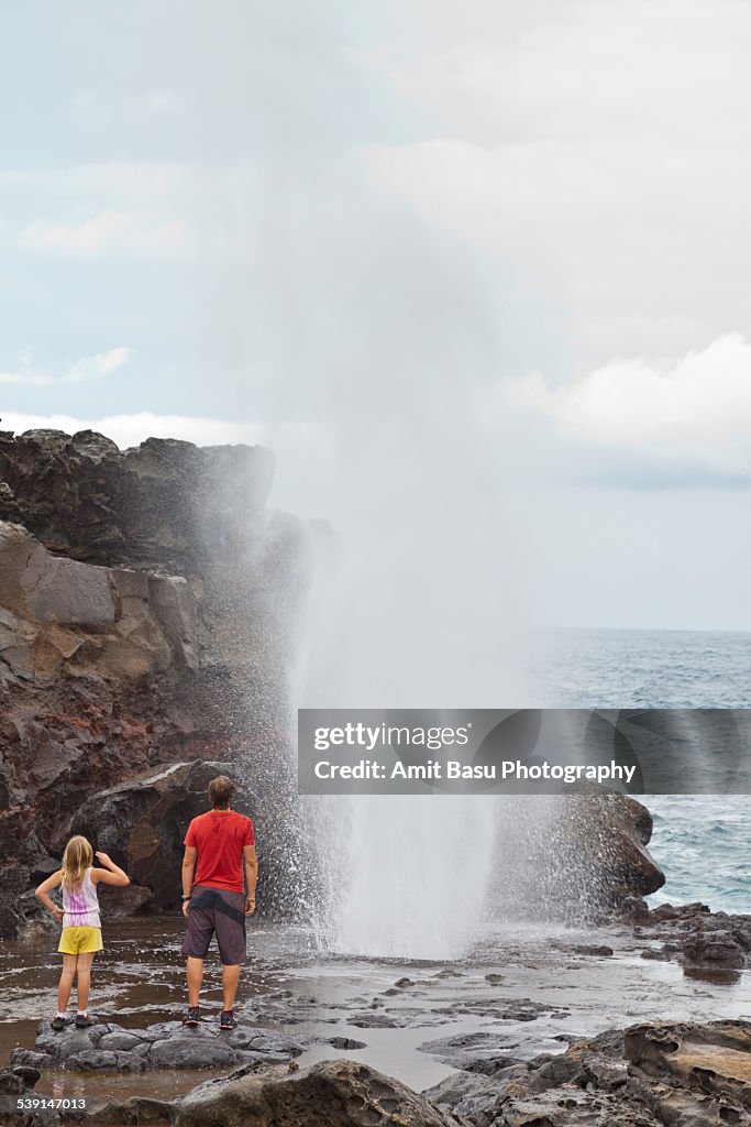 Nakalele Point blowhole, Maui, Hawaii