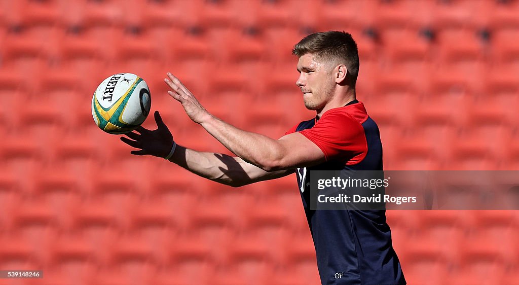 England Captain's Run