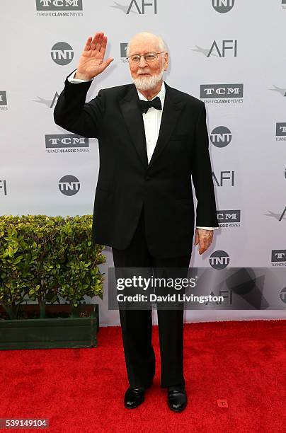 Composer John Williams attends American Film Institute's 44th Life Achievement Award Gala Tribute to John Williams at Dolby Theatre on June 9, 2016...