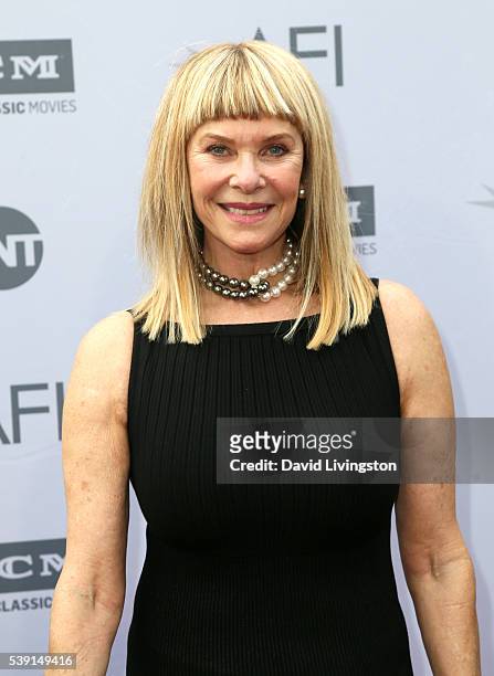 Actress Kate Capshaw attends American Film Institute's 44th Life Achievement Award Gala Tribute to John Williams at Dolby Theatre on June 9, 2016 in...