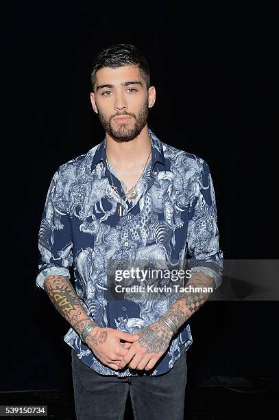 Zayn Malik attends the 7th Annual amfAR Inspiration Gala at Skylight at Moynihan Station on June 9, 2016 in New York City.