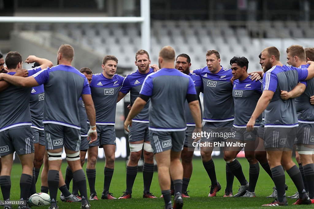 New Zealand All Blacks Captain's Run