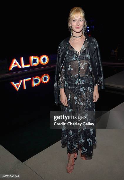 Actress Caitlin Fitzgerald attends ALDO's Hot LA Night at a private residence on June 9, 2016 in Beverly Hills, California.