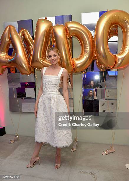 Model Bar Paly attends ALDO's Hot LA Night at a private residence on June 9, 2016 in Beverly Hills, California.