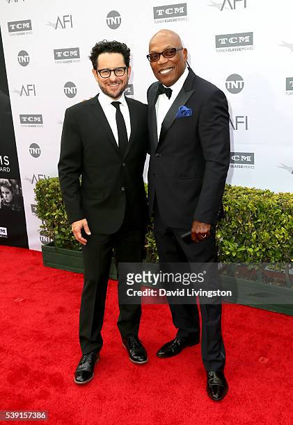 Directors J.J. Abrams and Paris Barclay attend American Film Institute's 44th Life Achievement Award Gala Tribute to John Williams at Dolby Theatre...