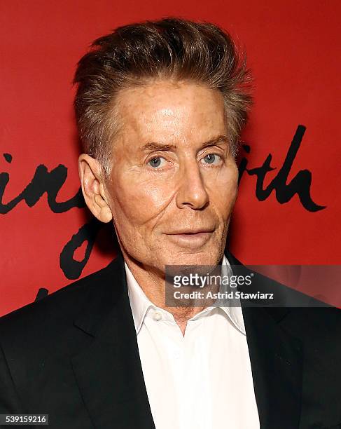 Fashion designer Calvin Klein attends Pat Cleveland "Walking With The Muses" Book Release Party at The Jane Hotel on June 9, 2016 in New York City.