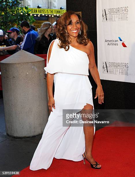 Kathy Sledge attends the 47th Annual Songwriters Hall Of Fame Induction And Awards Gala at The New York Marriott Marquis on June 9, 2016 in New York...