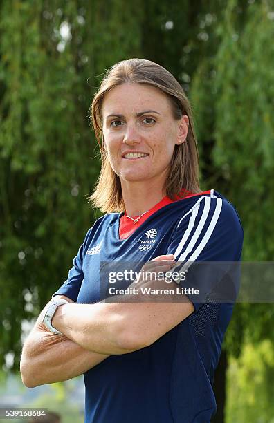 Portrait of Heather Stanning of Great Britain Rowing team after the announcement of Rowing athletes named in Team GB for the Rio 2016 Olympic Games...