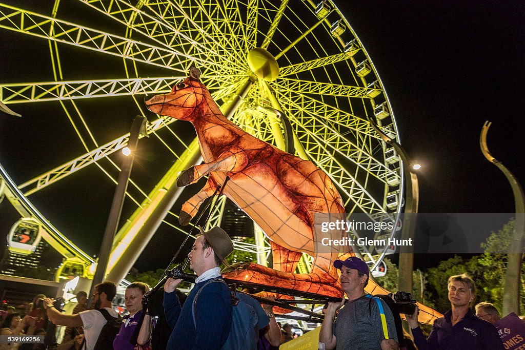 Luminous Lantern Parade Lights Up Brisbane's South Bank