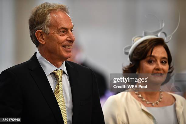 Wife Of Tony Blair Photos and Premium High Res Pictures - Getty Images