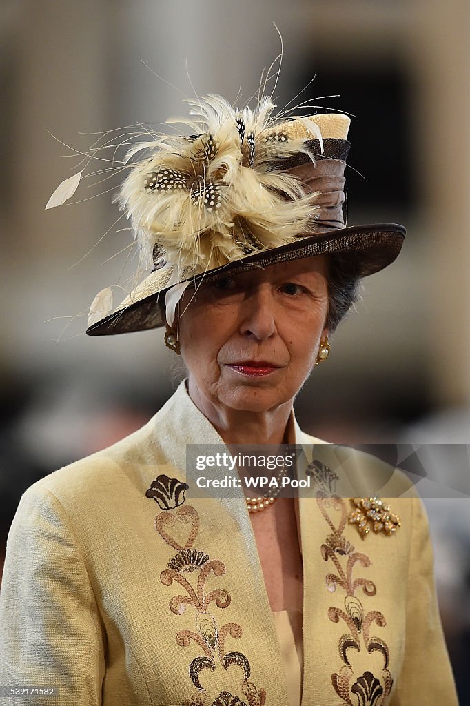 National Service Of Thanksgiving To Celebrate The Queen's 90th Birthday