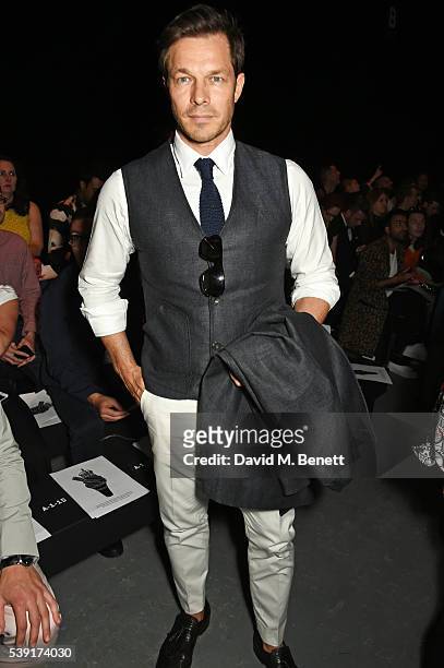 Paul Sculfor attends the TOPMAN Design show during The London Collections Men SS17 at the Topman Show Space on June 10, 2016 in London, England.