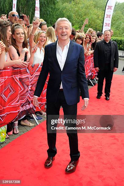 Louis Walsh arrives for the first X Factor auditions of 2016 on June 10, 2016 in Leicester, United Kingdom.